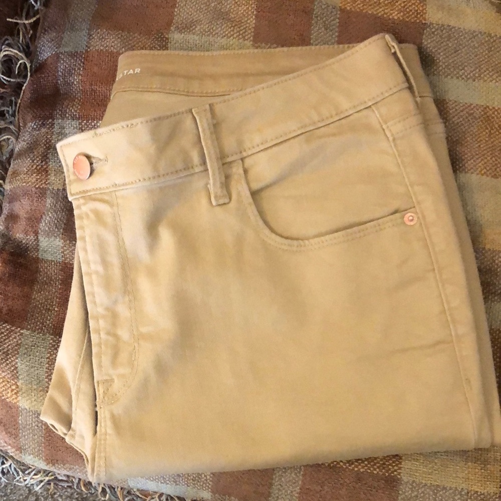 Old Navy Rockstar mid-rise stretchy jeans